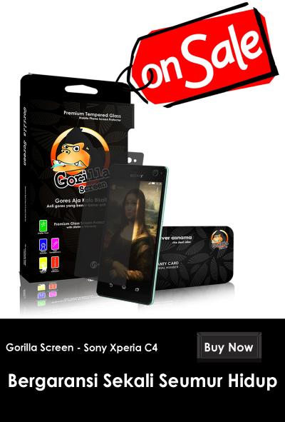 Gorilla GOSCREEN Anti Gores for Sony Xperia C4