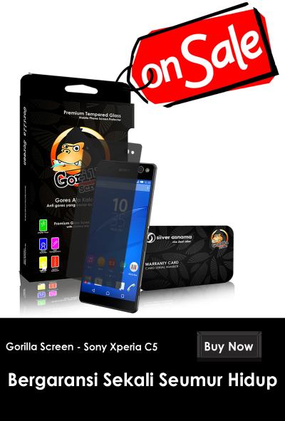Gorilla GOSCREEN Anti Gores for Sony Xperia C5