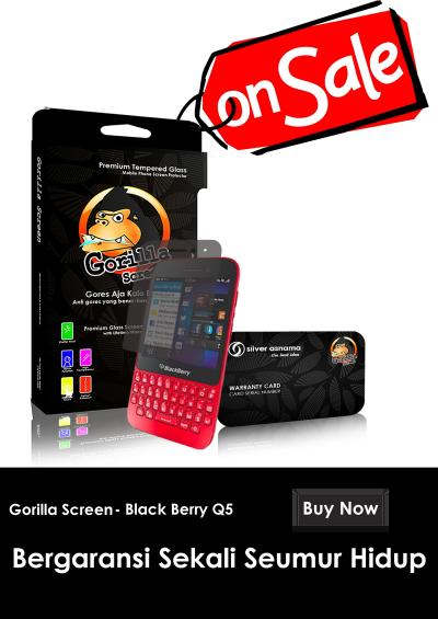 Gorilla Goscreen Anti Gores for BlackBerry Q5