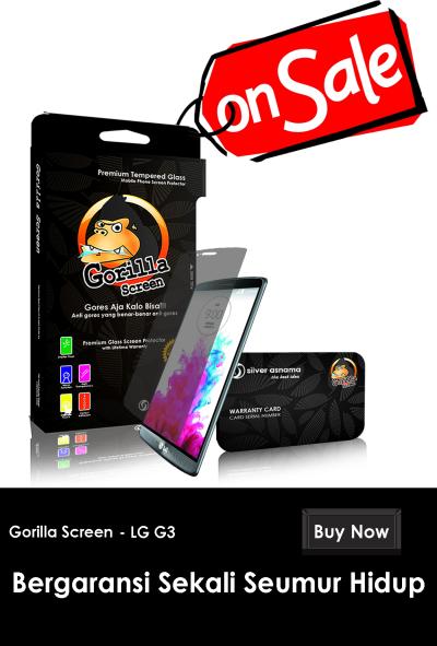 Gorilla Goscreen Anti Gores for LG G3