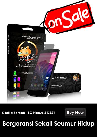 Gorilla Goscreen Anti Gores for LG Nexux 5 D821