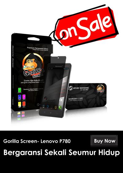 Gorilla Goscreen Anti Gores for Lenovo P780