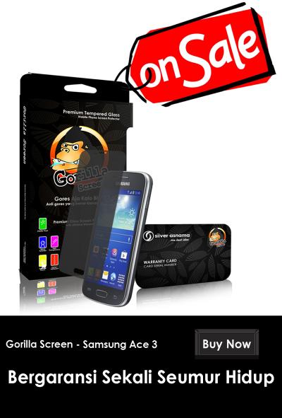 Gorilla Goscreen Anti Gores for Samsung Galaxy Ace 3