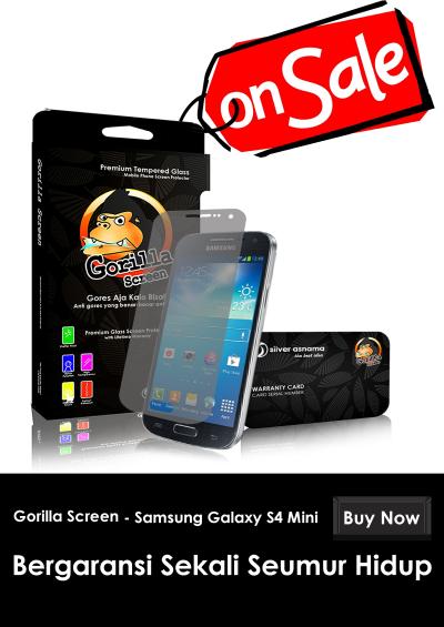 Gorilla Goscreen Anti Gores for Samsung Galaxy S4 Mini