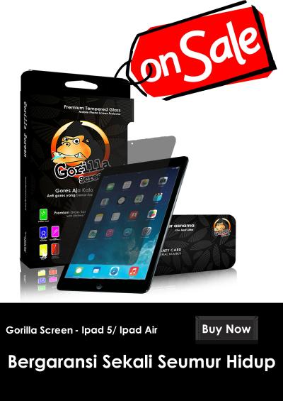 Gorilla Goscreen Anti Gores for iPad 5/AIR