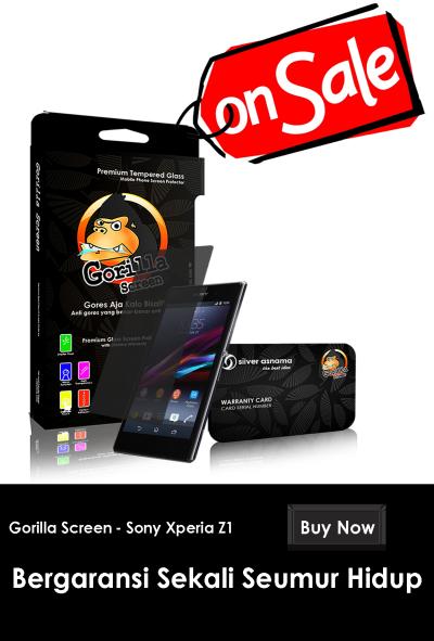 Gorrila Goscreen Anti Gores for Sony Xperia Z1