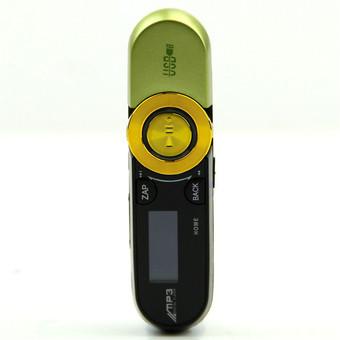 Gosport 8GB Flash TF/SD Card Slot USB LCD Screen MP3 Music Player T Support FM Radio (Green)  