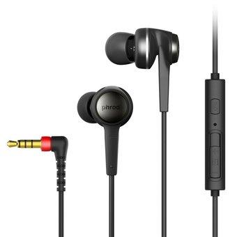 GranVela In-Ear Headphones Phrodi POD-500 Earbuds High Performance Enhanced Stereo Earphones With Microphones (Black) (Intl)  