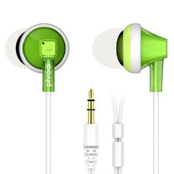 GranVela Phrodi POD-747 In-Ear Headphones High Performance Earphones Earbuds Headsets(Green) (Intl)  