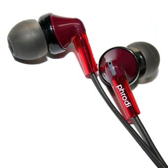 GranVela Phrodi POD-T21 Dynamic In-Ear Headphones High Performance Stereo Earphones (Red) (Intl)  