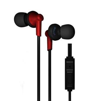 Granvela Phrodi POD-616 Earphones High Definition In-ear Headphones With Microphone(Red) (Intl)  