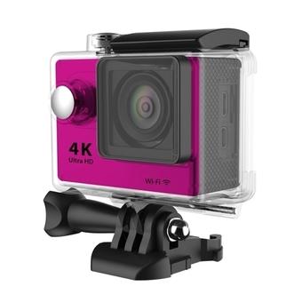 H9 4K Ultra HD1080P 12MP 2 inch LCD Screen WiFi Sports Camera, 170 Degrees Wide Angle Lens, 30m Waterproof(Pink) (Intl)  