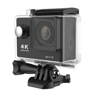 H9 4K Ultra HD1080P 12MP 2 inch LCD Screen WiFi Sports Camera, 170 Degrees Wide Angle Lens, 30m Waterproof(Black) (Intl)  