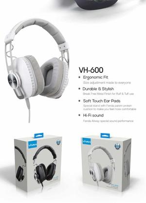 HEADSET VIVAN VH600 STEREO with Mic