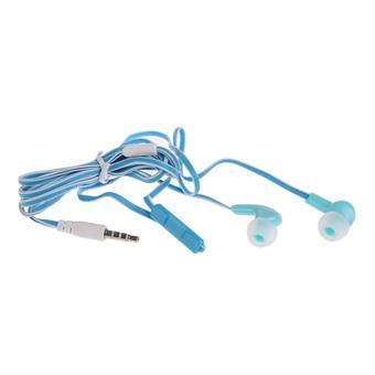 HKS 3.5mm In-Ear Earphone Headset with Sound Isolating Technology for Samsung iPhone PC HTC Mp3 Mp4 (Blue) (Intl)  