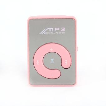 HKS 8GB USB Digital MP3 Music Player (Pink) (Intl)  