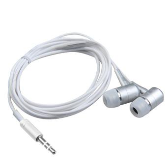 HKS E303 Stereo 3.5mm Metal In-ear Earphone for iPhone MP3 MP4 Computer White (Intl)  