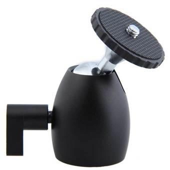 HKS Mini 1/4inch Hot Shoe Mount Stand Adapter Ball Head for Monopod Tripod (Intl)  