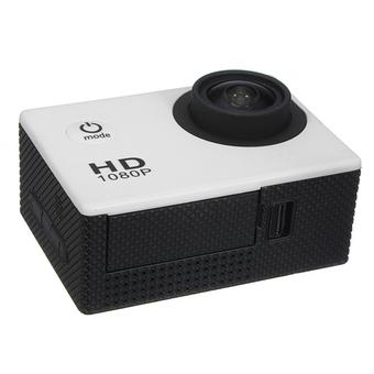 HKS SJ4000 Sport DVR 1080P FHD Video Action Waterproof Camera EU Plug (White) (Intl)  
