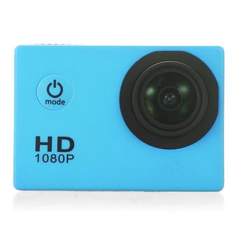 HKS SJ4000 Sport DVR 1080P FHD Video Action Waterproof Camera EU Plug (Blue) (Intl)  