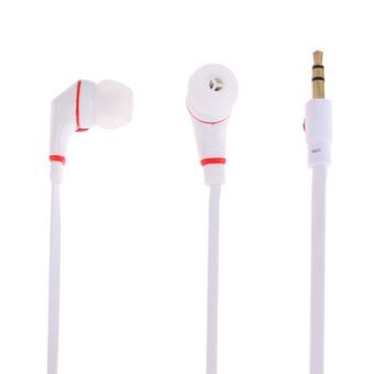 HKS Style Super Bass In-Ear Earphone Secure Fit Earbud for Mp3 Mp4 Player (White) (Intl)  