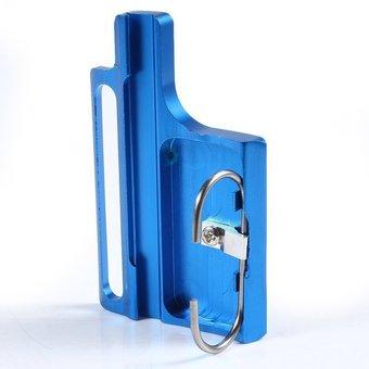 HKS TECHO Professional Accessoriess Waterproof CNC Aluminum Back Door Clip Lock Buckle (Blue) (Intl)  