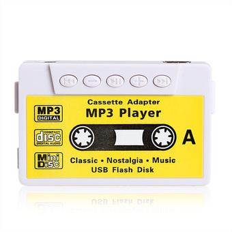 HKS USB Flash Disk Cassette Speaker (White/Yellow) (Intl)  