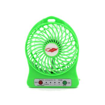 HOB Portable Rechargeable Fan - Hijau  