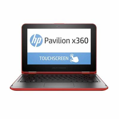 HP 11 X360-k146TU 11,6"/Core M 6Y30/4GB/500GB/HD Graphics/Win 10 - Red Notebook Original text