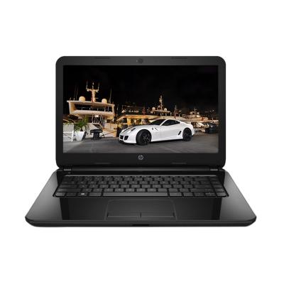HP 14-G102AU Hitam Notebook [2GB RAM - AMD Quad-Core A4 5000 APU - 14 inch]