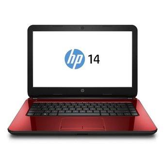 HP 14-R201TX - 2GB RAM - Intel Core i5-5200U - 14" LED - Merah  