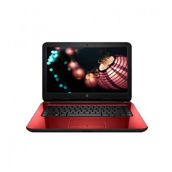 HP Notebook 11-f007TU - 2 GB RAM - Intel Celeron N2840 - 11.6" - Win 8.1 - Merah  
