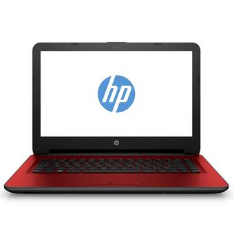 HP Notebook 14-ac150TU - Intel Celeron N3050 - Windows 10 - 2GB Ram - 500GB HDD - 14" HD - Merah  