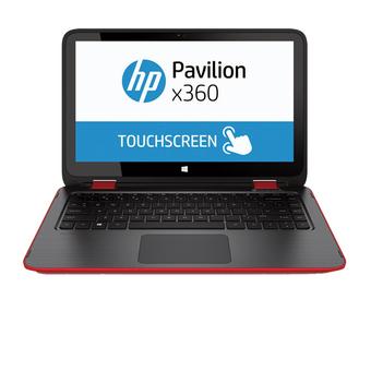 HP Pavilion X360 13-s121ds - RAM 4GB - Intel Core i3-6100U - 13.3"/Touch - Windows 10 - Merah  