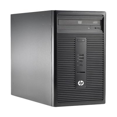 HP Prodesk 280 G1 Microtower PC with Monitor Hitam Dekstop PC [18.5"]