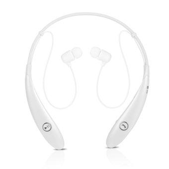 HV HBS 900 Sport Wireless Stereo Bluetooth Headset Neckband Headphone (White) (Intl)  