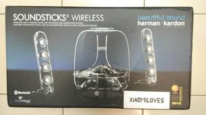 Harman Kardon SoundSticks Wireless Bluetooth Enabled 2.1 Speaker