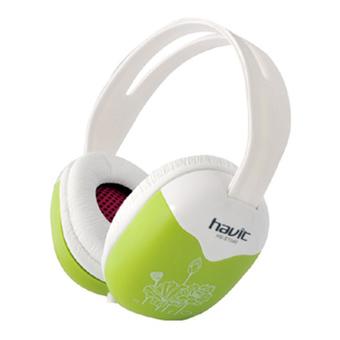 Havit HV-ST046 Headset - Putih/Hijau  