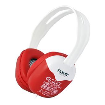 Havit HV-ST046 Headset - Putih-Merah  
