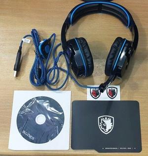 Headset Sades SA-901 Wolfang Gaming 7.1