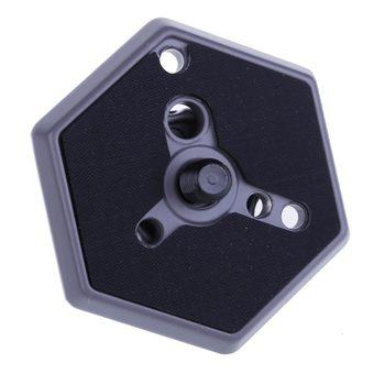 Hexagonal Quick Release Plate 3/8 Screw for Manfrotto 3049 030-38 RC0 3039  