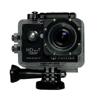 Hunter Action Camera 2 - 12 MP + Micro SD Sandisk Ultra 8GB - Hitam  