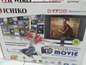 Ichiko TV LED Flat 17" inch cina china kualitas HDMI Murah