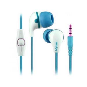 Ienjoy IN-502 Earphone / Headset / Earset In Ear Microphone - Blue