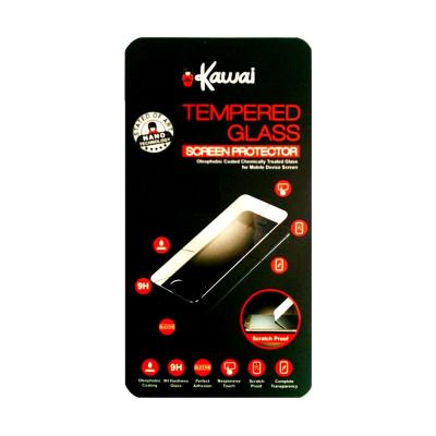 Ikawai Silver Tempered Glass Screen Protector for iPhone 5 [0.3 mm]