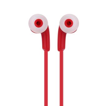 In-ear Stereo 3.5mm Audio Plug Music Earphone Noise Cancellation for iPhone 6S 6Plus 6 Samsung S6 Note 5 HTC MP4 Notebook Desktop (Red) (Intl)  