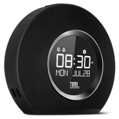 JBL Horizon Portable Bluetooth Speaker With USB Charger Clock Radio - Hitam