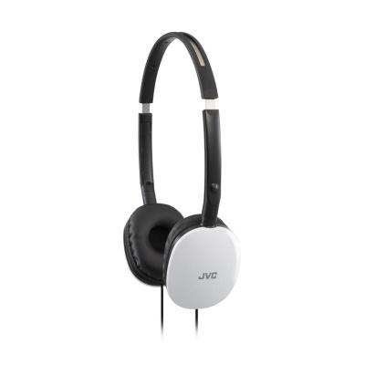 JVC Flats Lightwight HA-S160 White Headphones