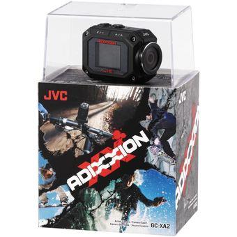 JVC GC-XA2 16 MP Camera Bundle Black with BN-VH105 Battery + MT-SC001  