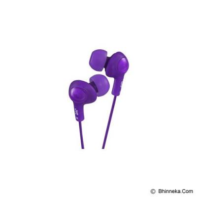 JVC HA-FX5 Gumy Plus Earphones - Purple